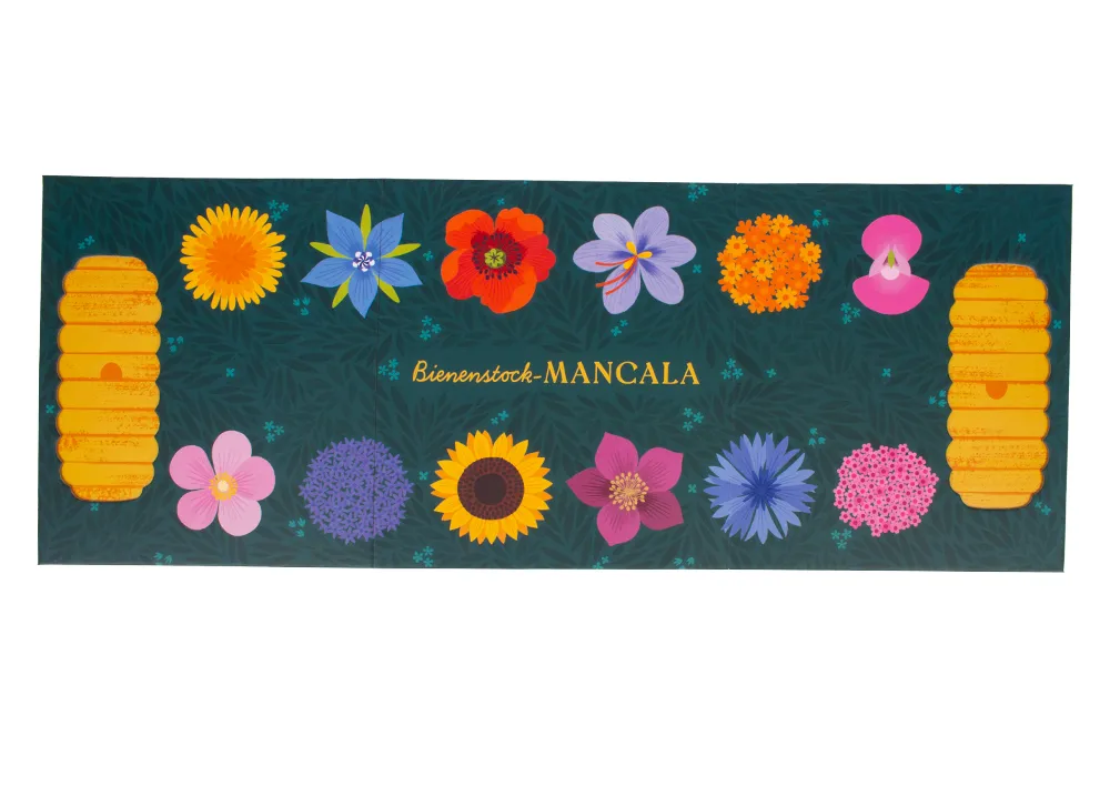 Lernspiel "Bienenstock-Mancala", 49-tlg.