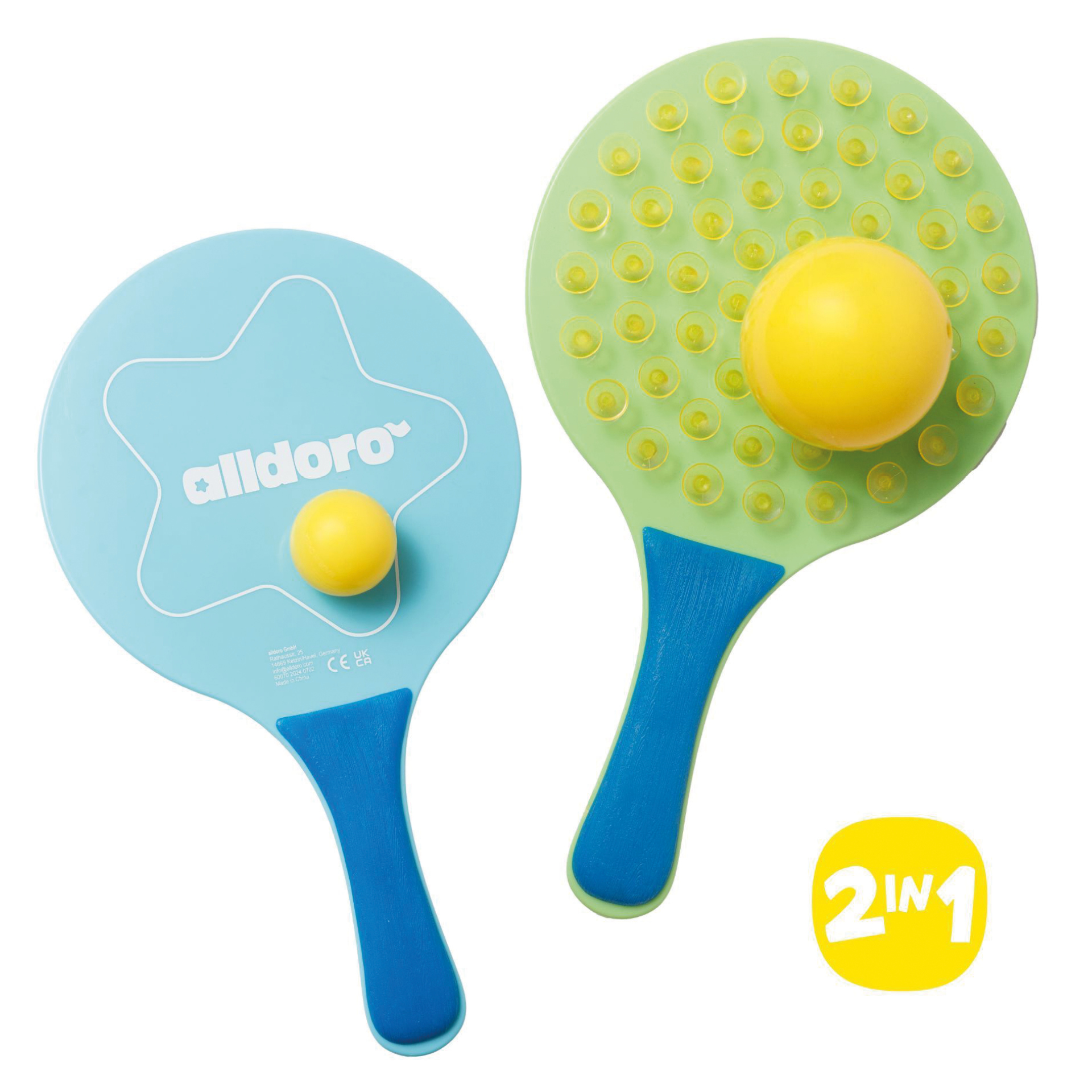 Bewegungsspiel "Stick & Play", 4-tlg.