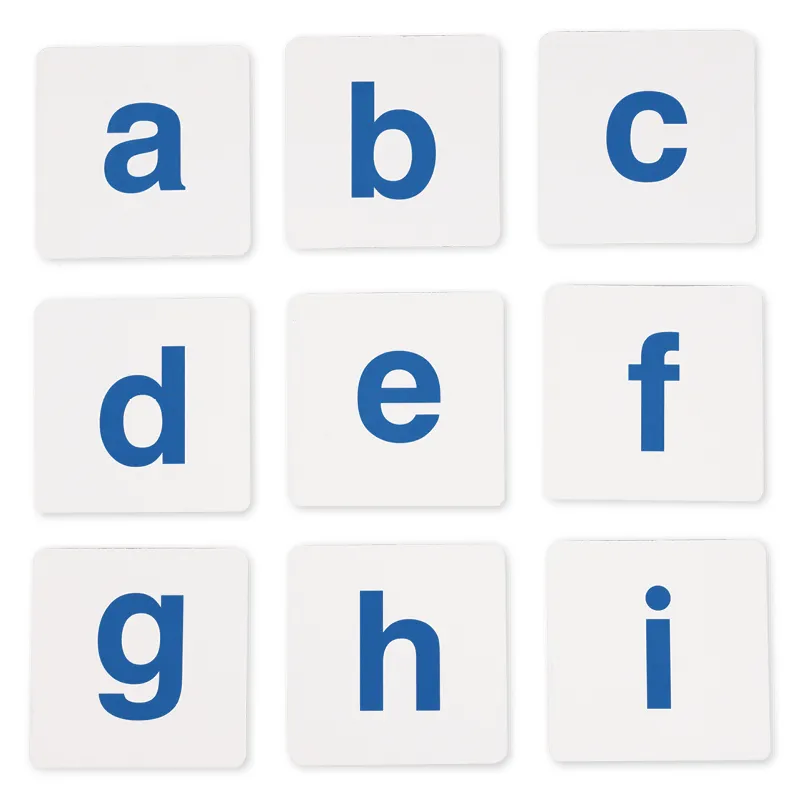 Set Buchstaben-Kärtchen "ABC", 216-tlg. im Koffer