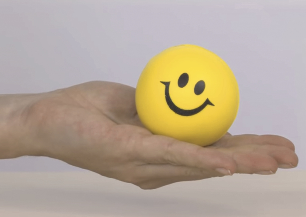 Softboll, Smiley, 60 mm diameter