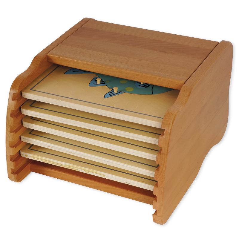 TimeTEX Ständer für 6 Tierpuzzles "Montessori Premium" TimeTEX Ständer für 6 Tierpuzzles "Montessori Premium"