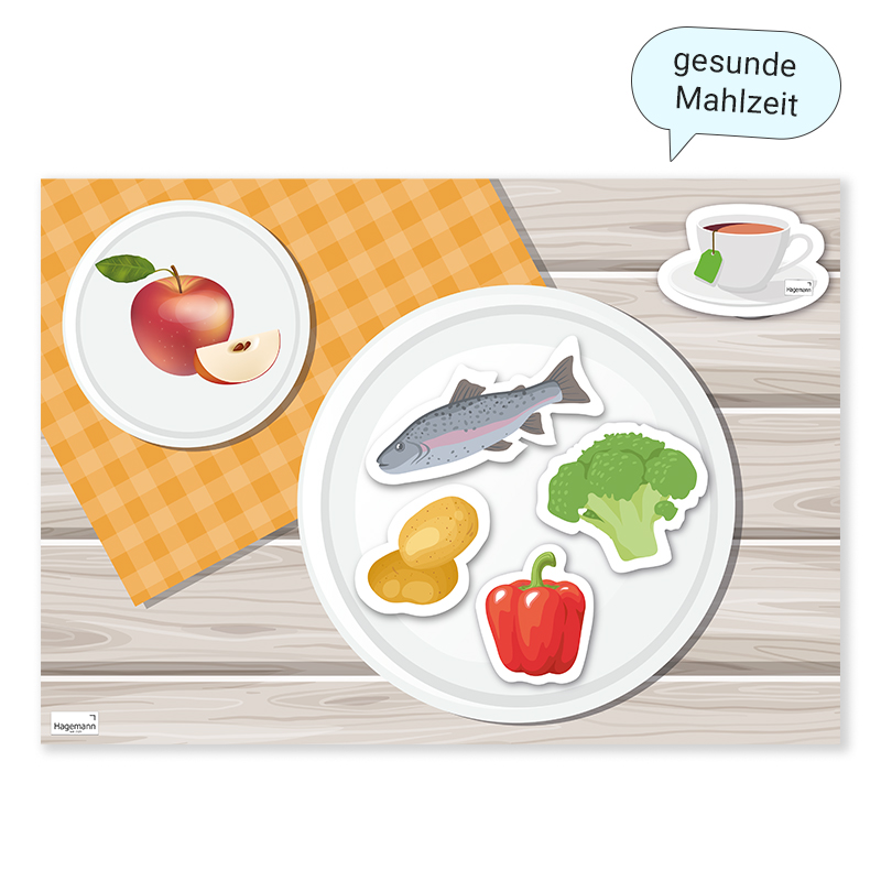 Set Gesunde Mahlzeiten mit Ernährungspyramide, magnetisch, 78-tlg. Set Gesunde Mahlzeiten mit Ernährungspyramide, magnetisch, 78-tlg.