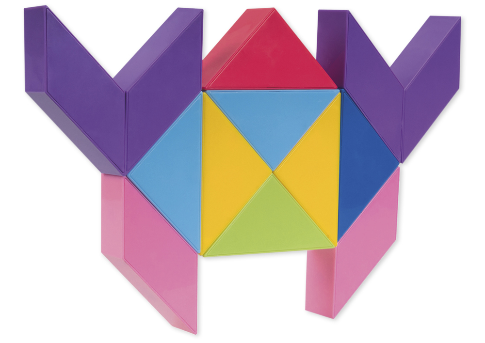 Puzzle "Cubi Mag", magnetisch, 13-tlg. Puzzle "Cubi Mag", magnetisch, 13-tlg.