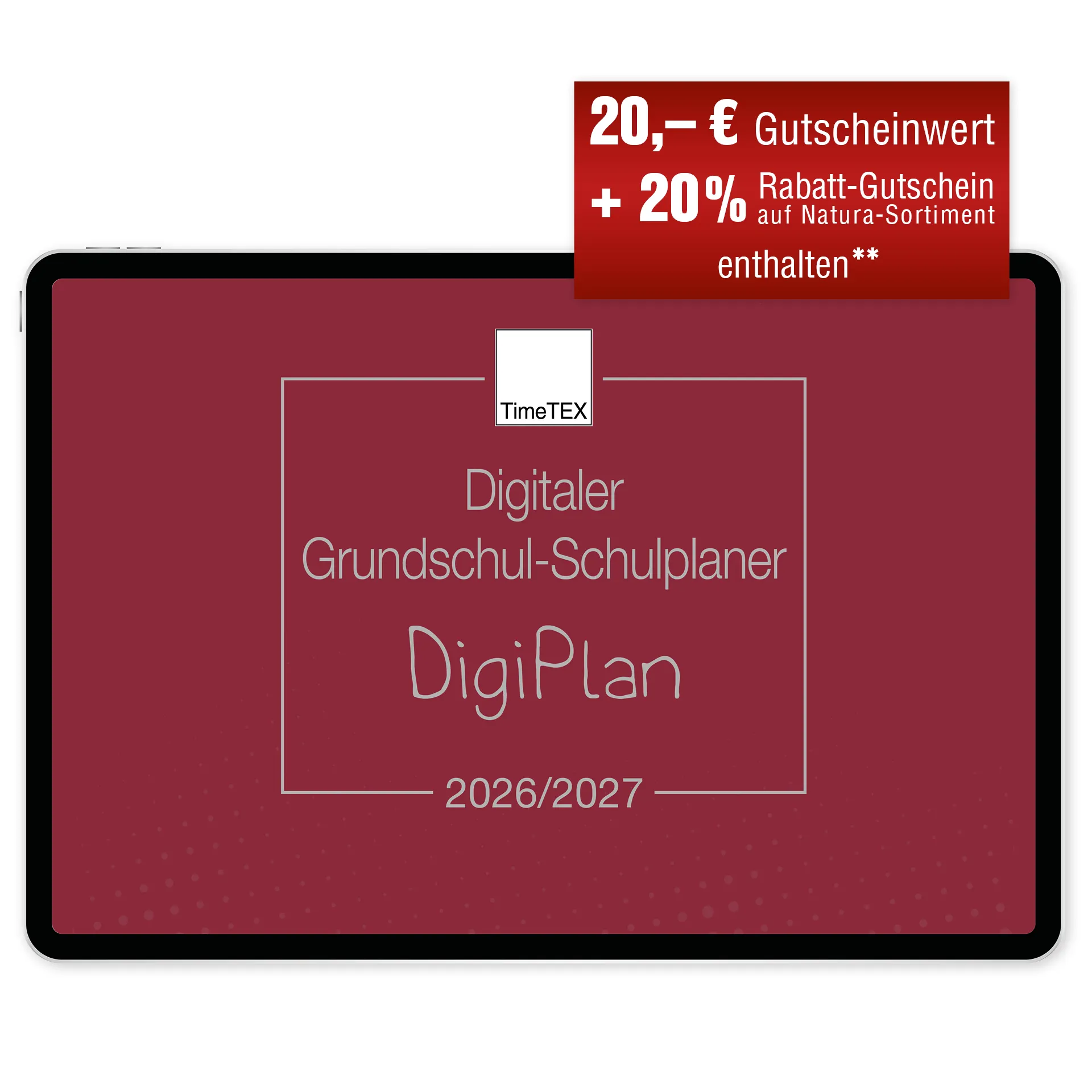 TimeTEX Digitaler Grundschul-Planer DigiPlan 2026/2027