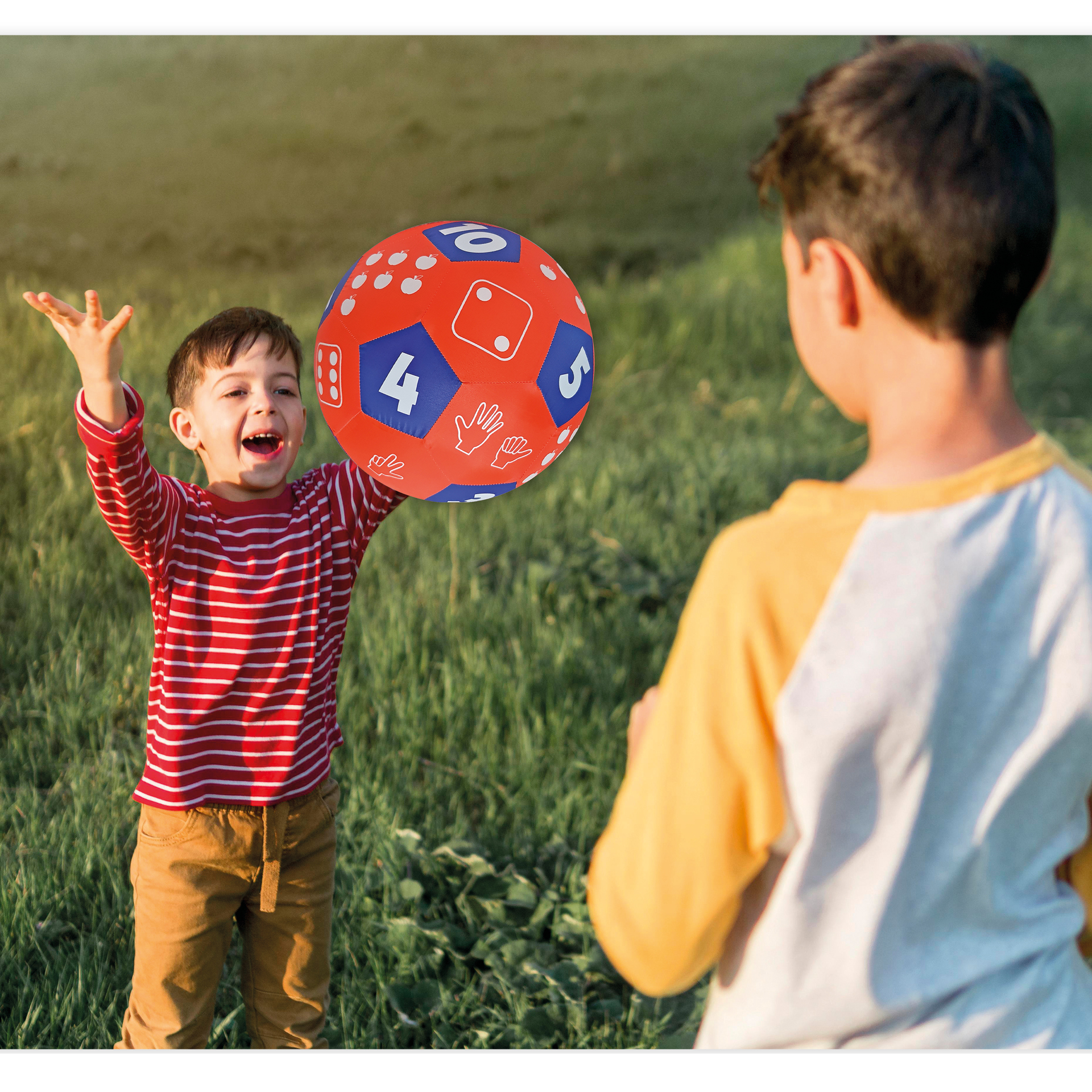 Pedagogisk spelboll "Pello" - nummerintervall upp till 10