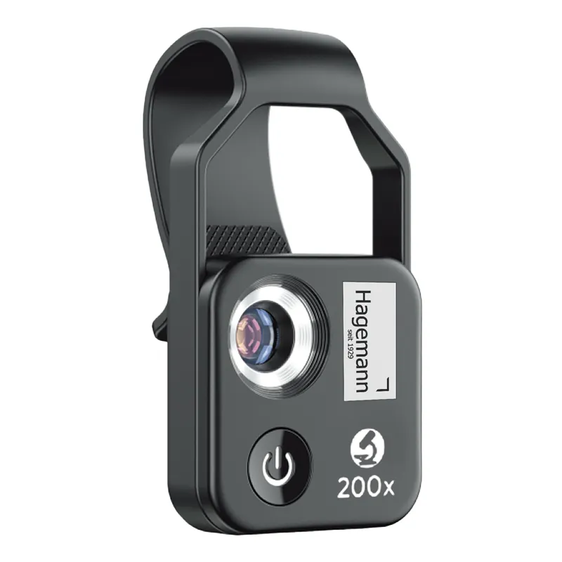 Handy-Mikroskop "Super" 200-fach, 35x65 mm