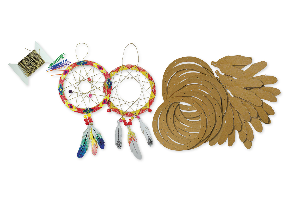 TimeTEX Komplett-Set Traumfänger für 12 Stück