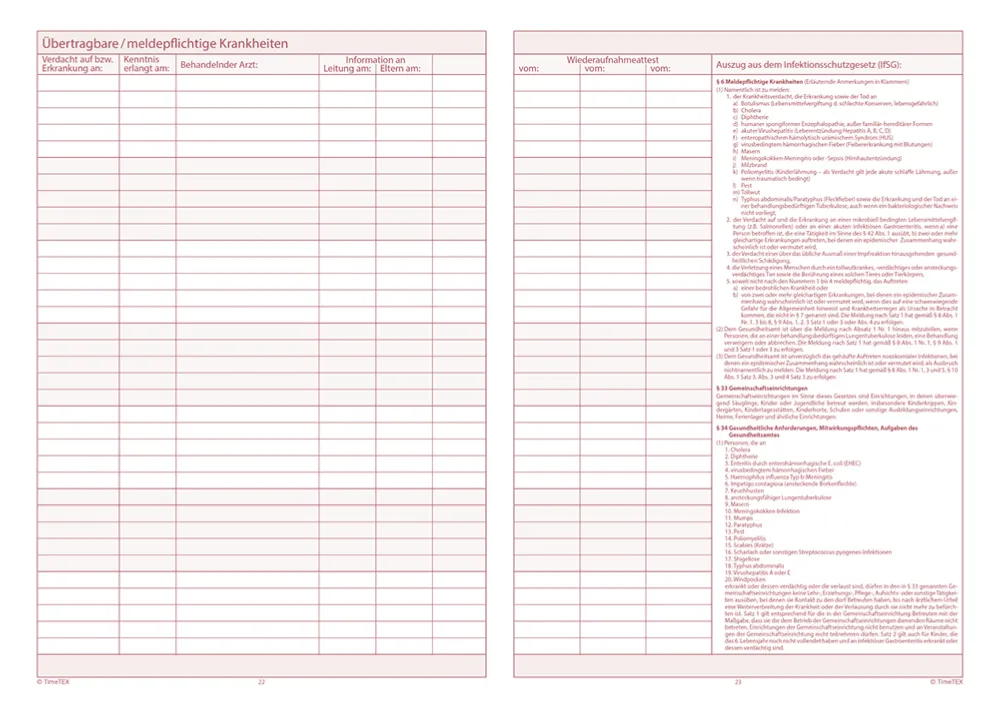 TimeTEX Gruppen-Tagebuch A4  
