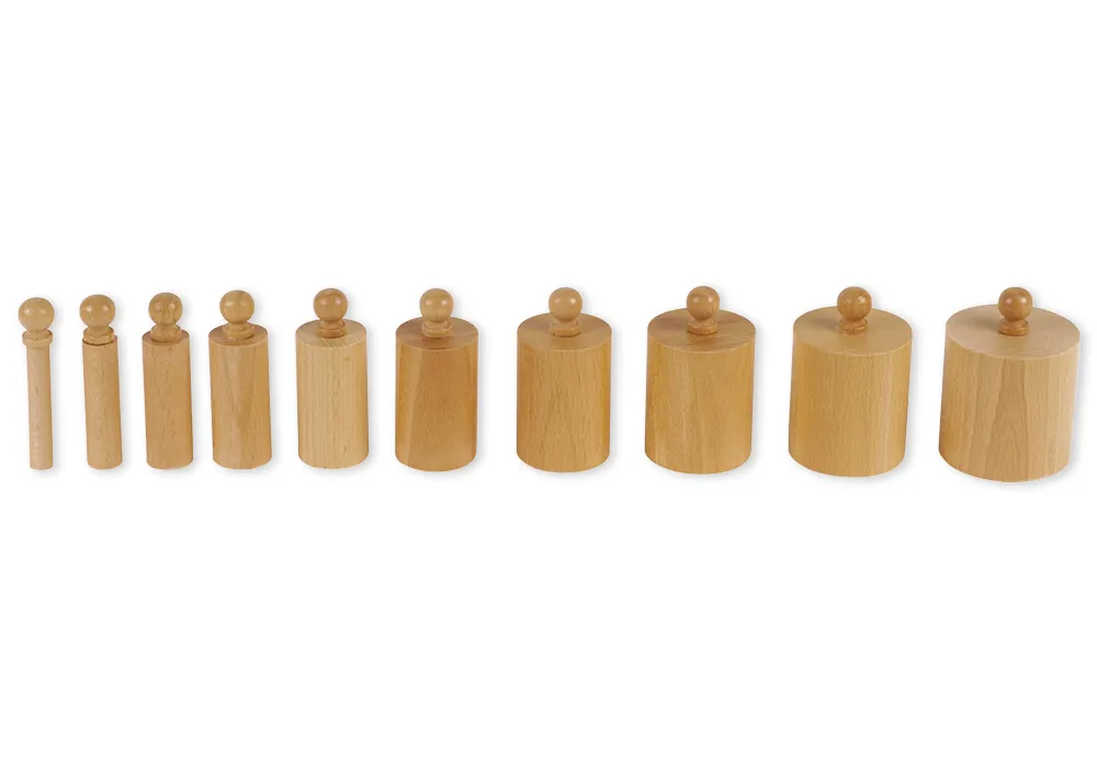 TimeTEX Block mit Zylindern 2 "Montessori Premium"