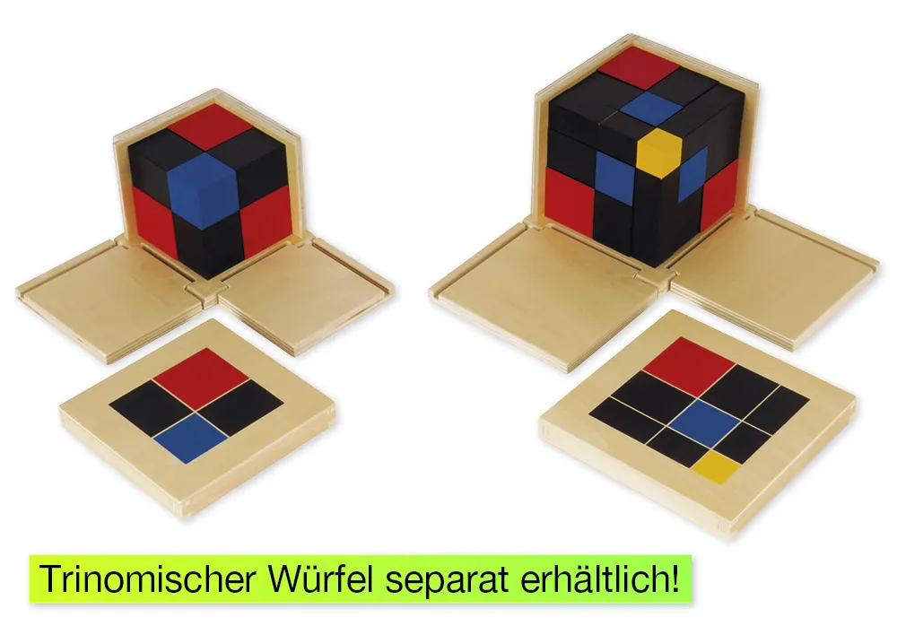 TimeTEX Binomischer Würfel "Montessori Premium"