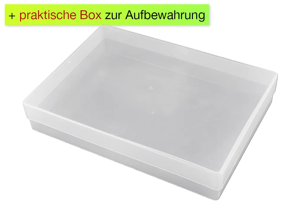 TimeTEX Karten "Geometrische Körper" aus Pappe A4, magnetisch, 57-tlg. in Box