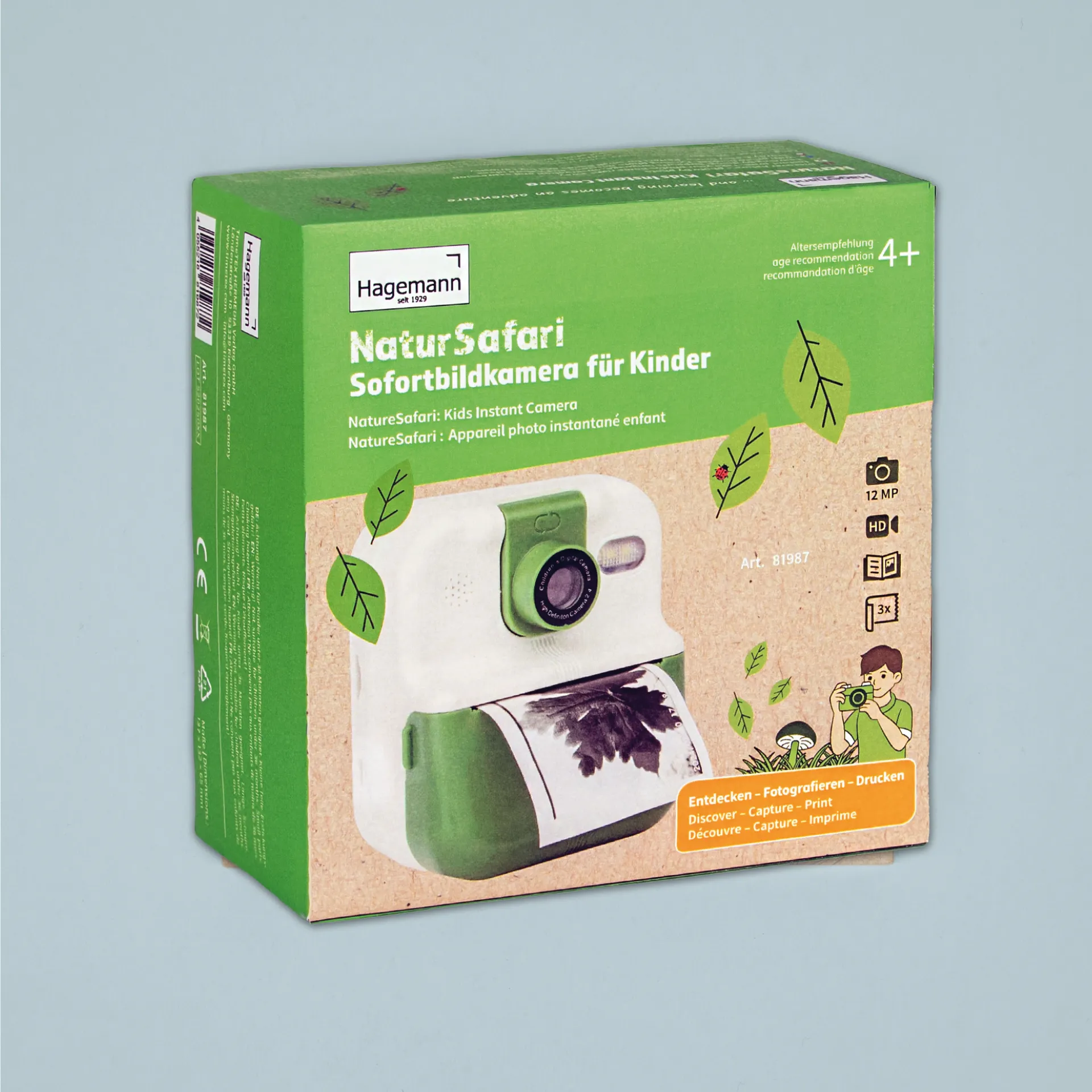Instant camera "Natuursafari", 8-delig