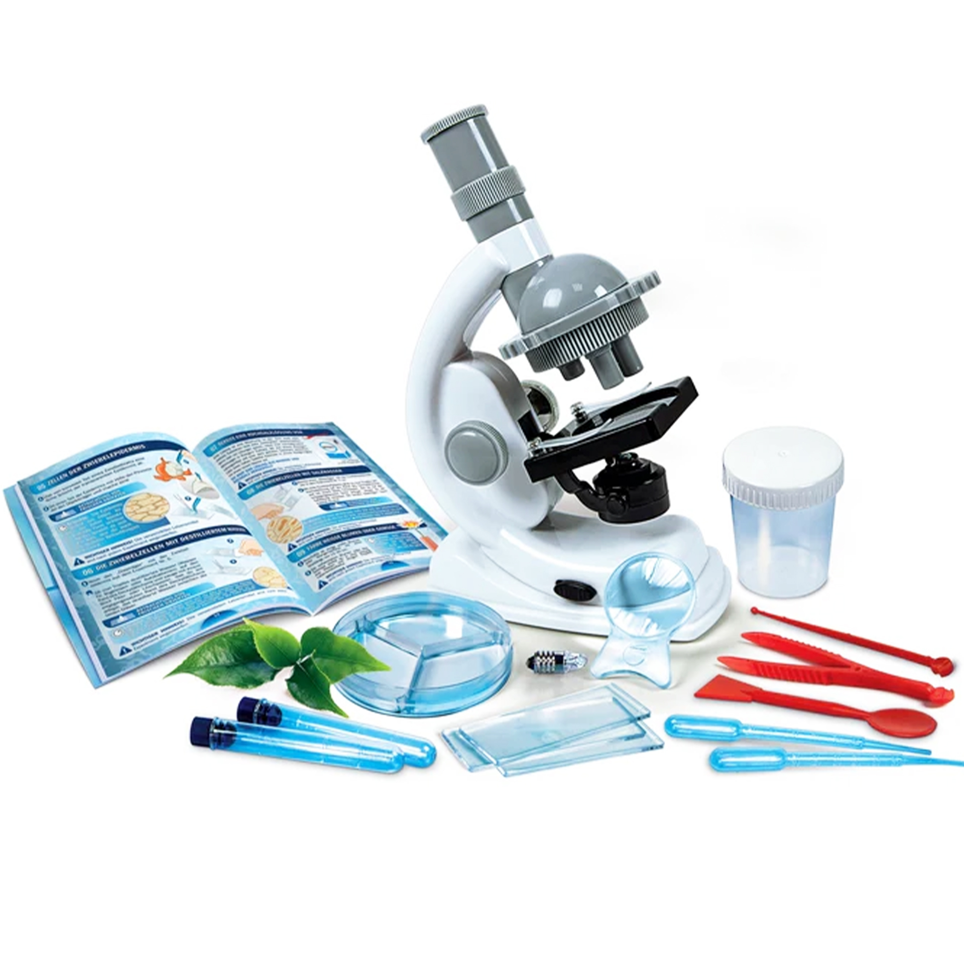 Hagemann Set Einsteiger-Mikroskop, 600-fach, 20-tlg.