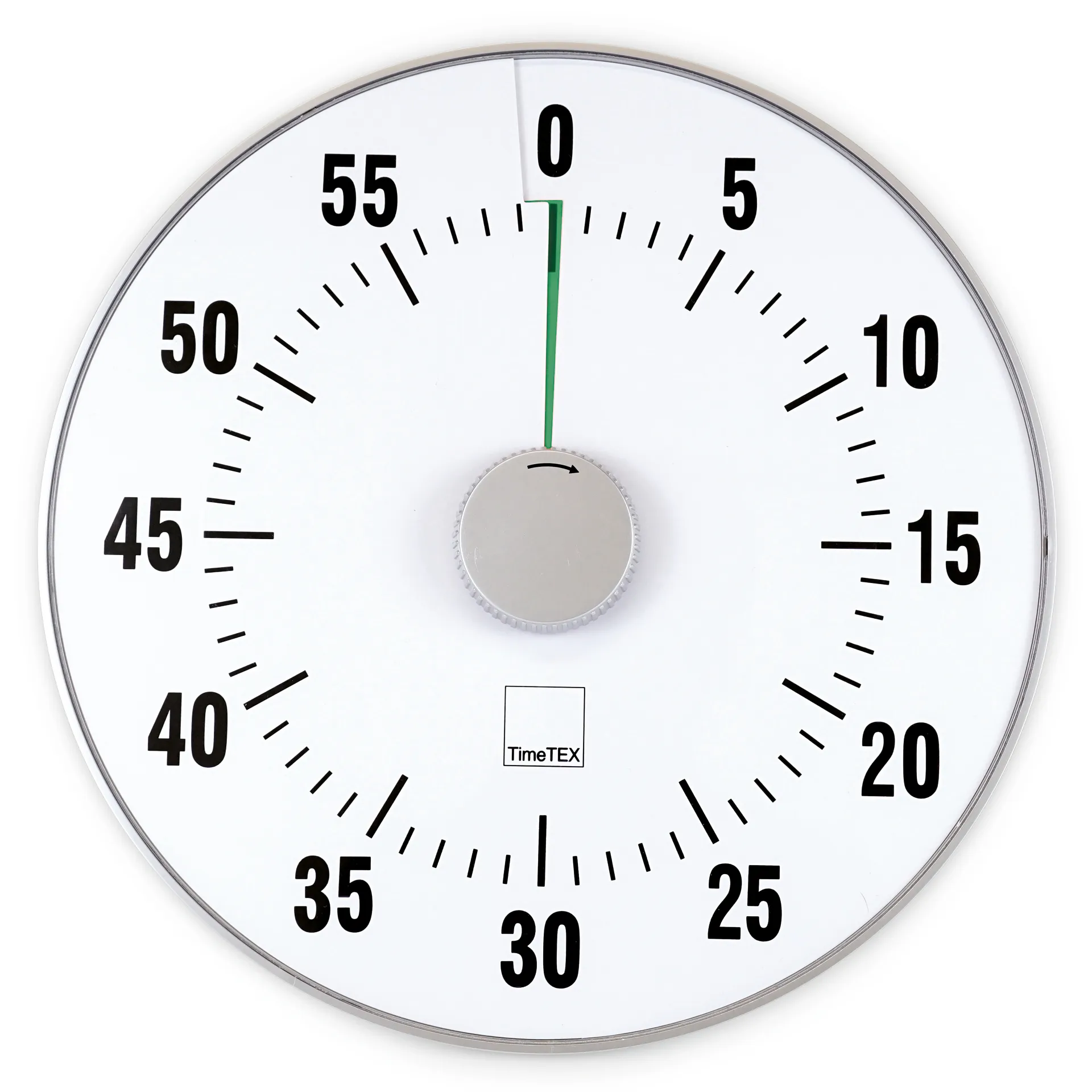 TimeTEX Zeitdauer-Uhr "lautlos" XL, 32 cm ø