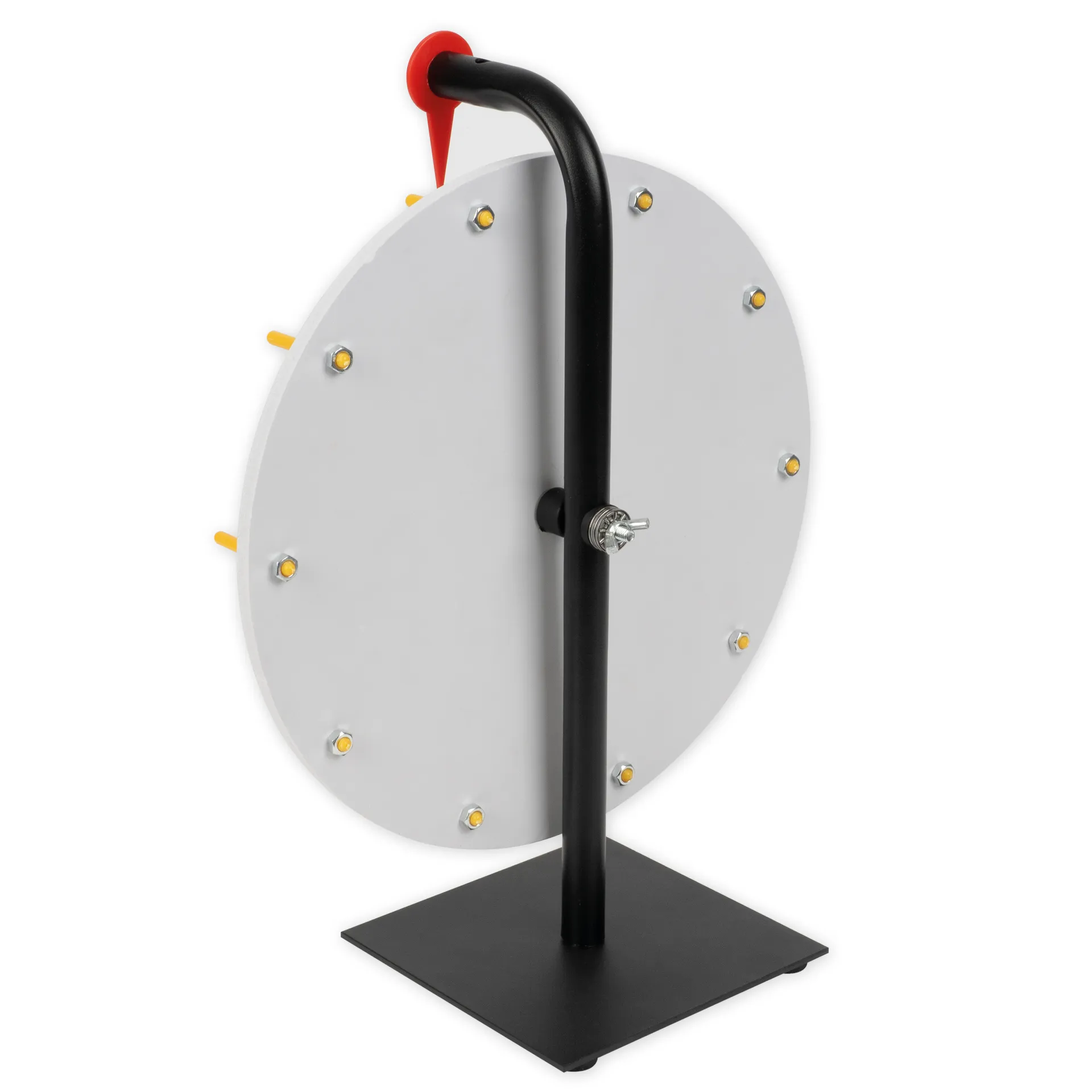 Rad van fortuin met metalen standaard, 30 cm ø