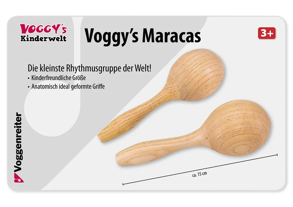 Kleine Maracas, 15 cm