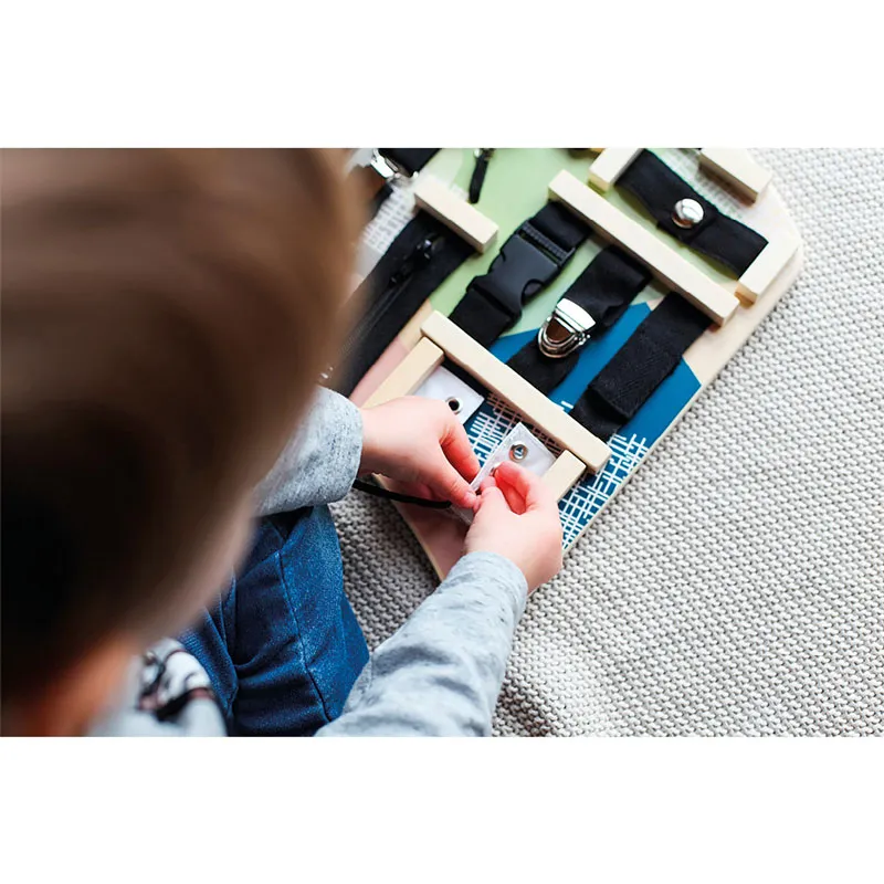 Motorik-Brett "Verschlüsse und Befestigung"