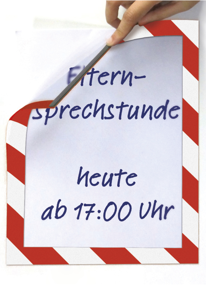 Wkładki do ramek sygnalizacyjnych A4, magnetyczne, 3 szt.