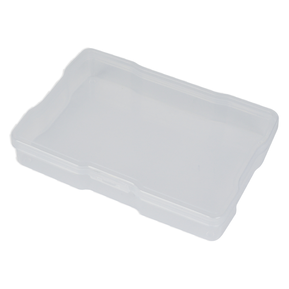TimeTEX Farb-Box mit Klickverschluss, transparent