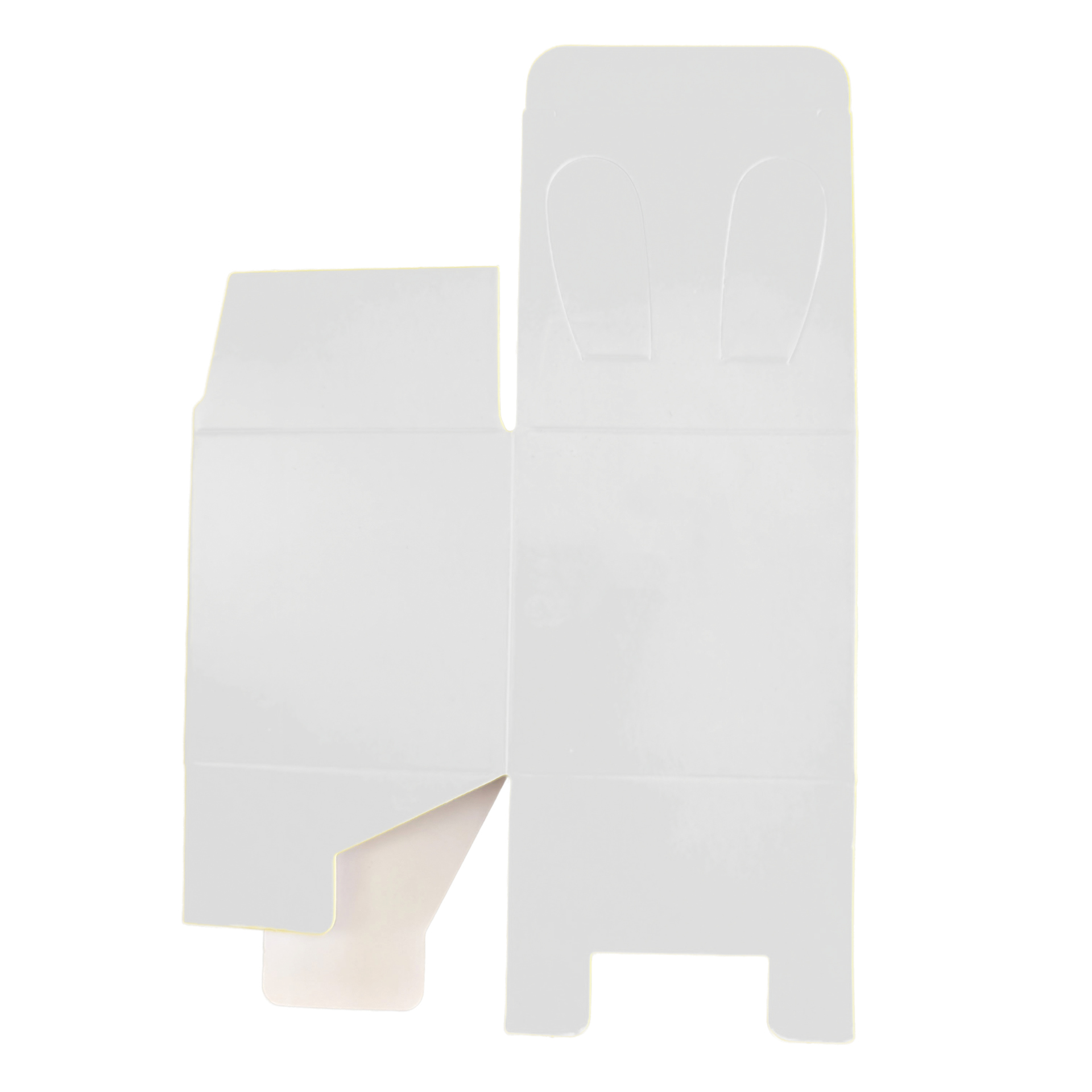 Papp-Boxen "Häschen", weiß, 12 Stück