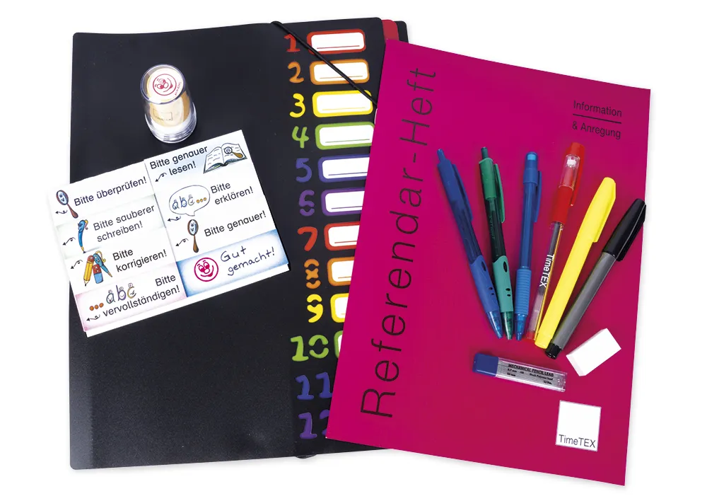 TimeTEX Orga-Starter-Set für Referendare, 19-tlg.