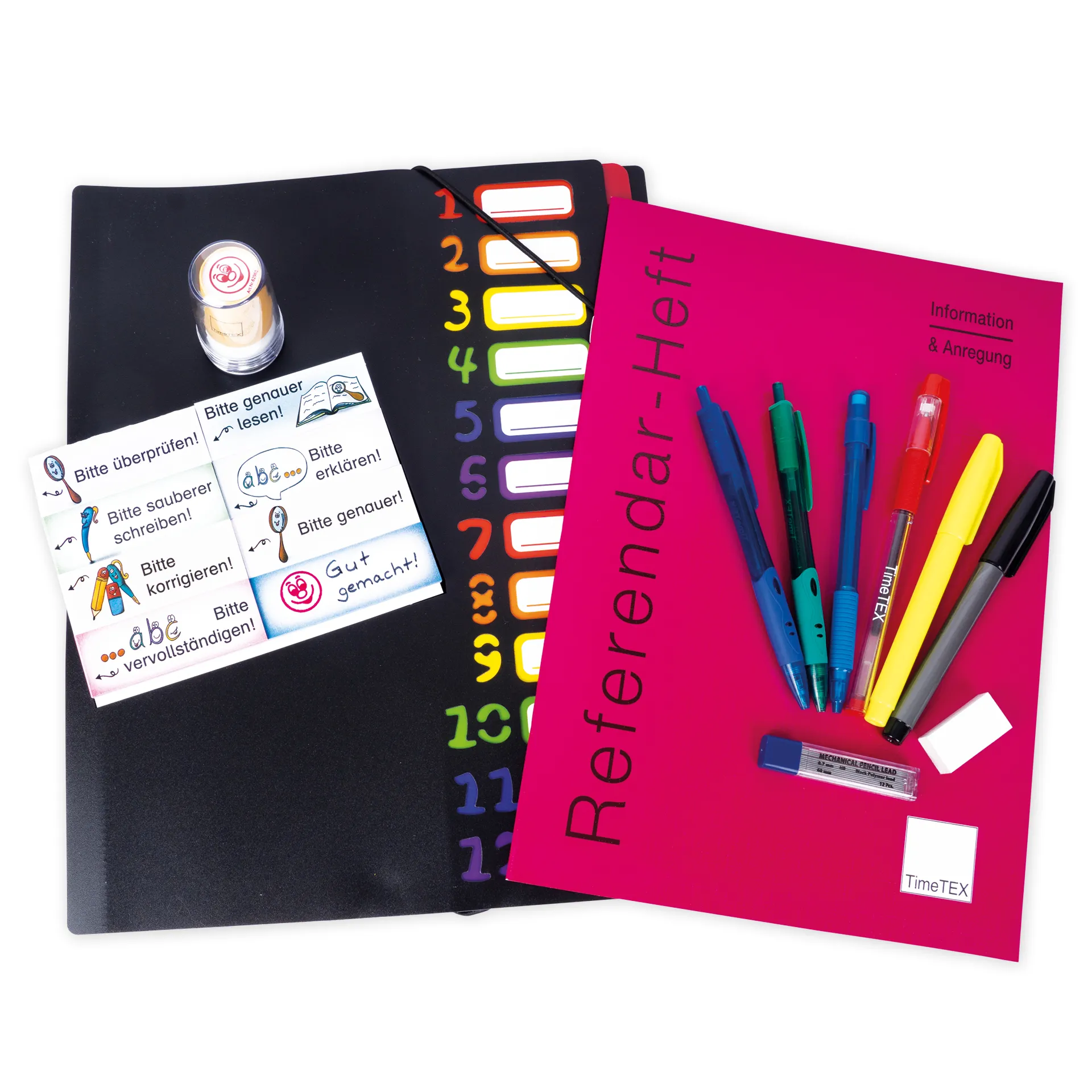 TimeTEX Orga-Starter-Set für Referendare, 19-tlg.