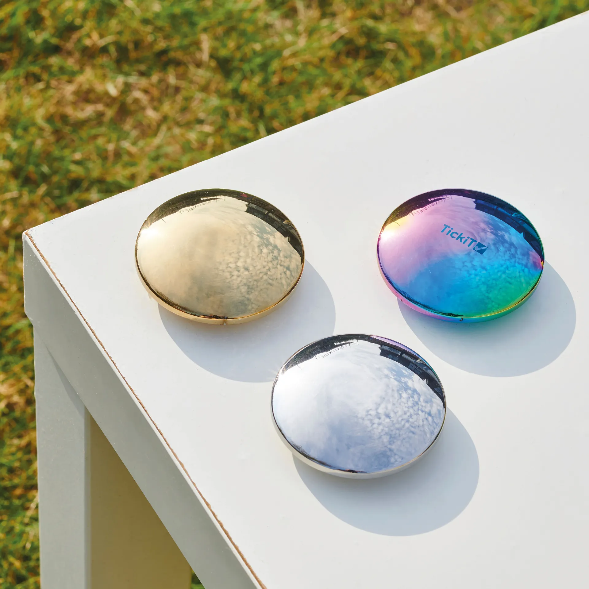 Set Rassel-Knöpfe, 3-tlg.