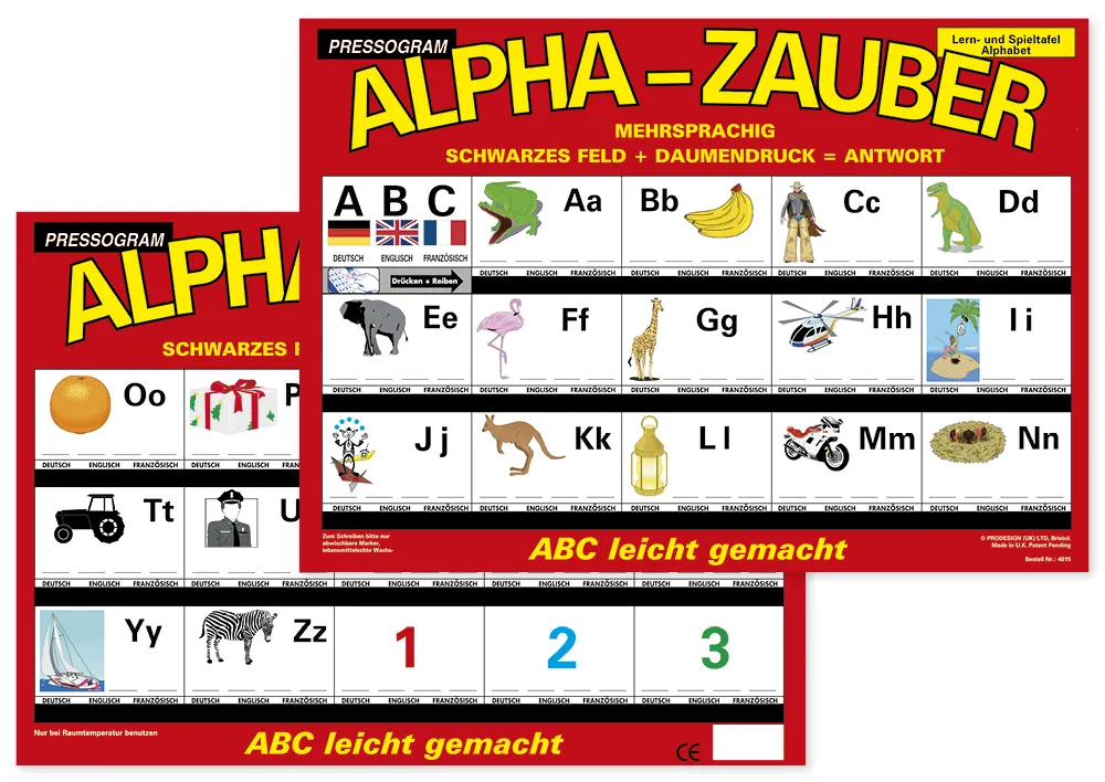 TimeTEX Magic Board "ABC" Flerspråkig