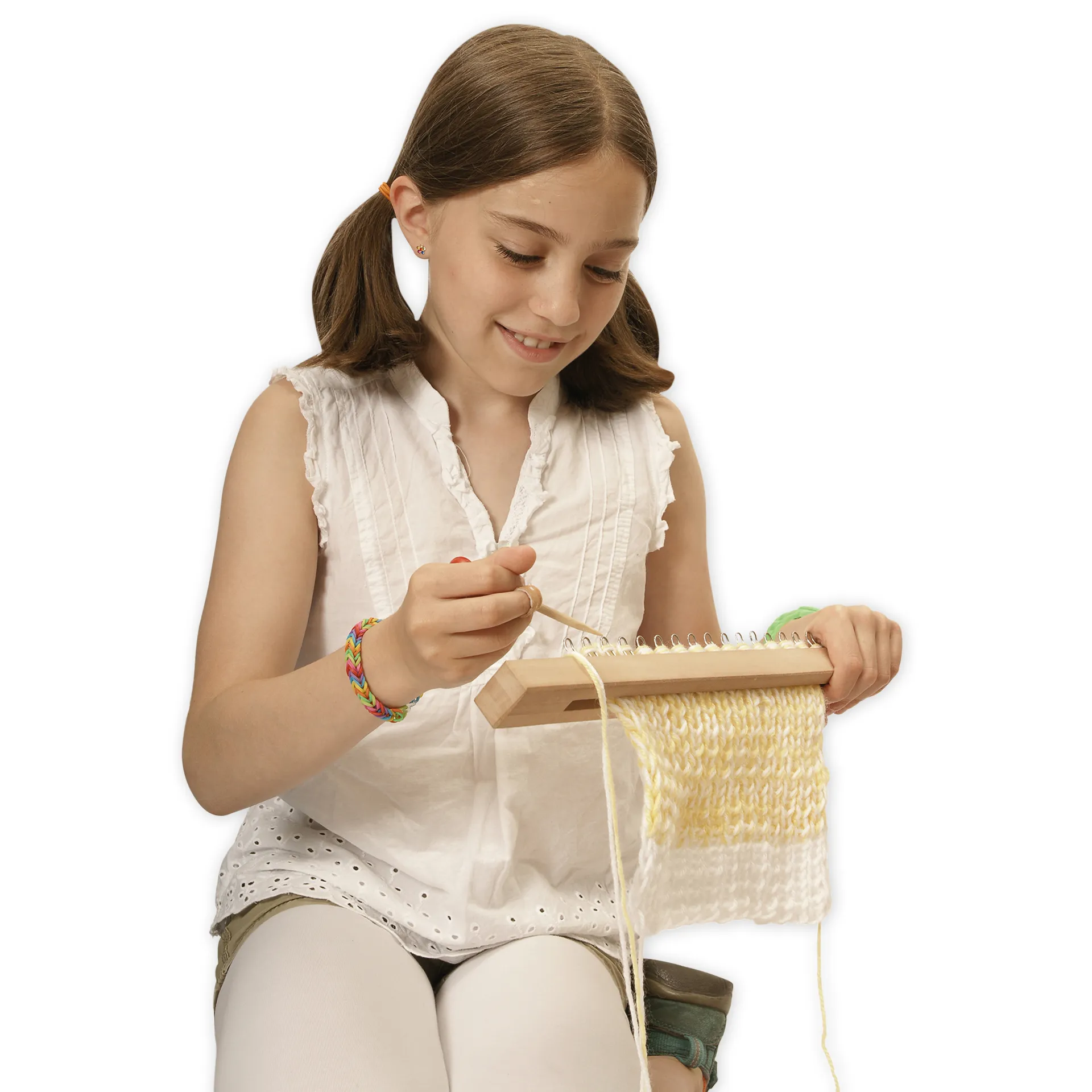 Strick-Leiste "Lotte", 35x3x3,3 cm