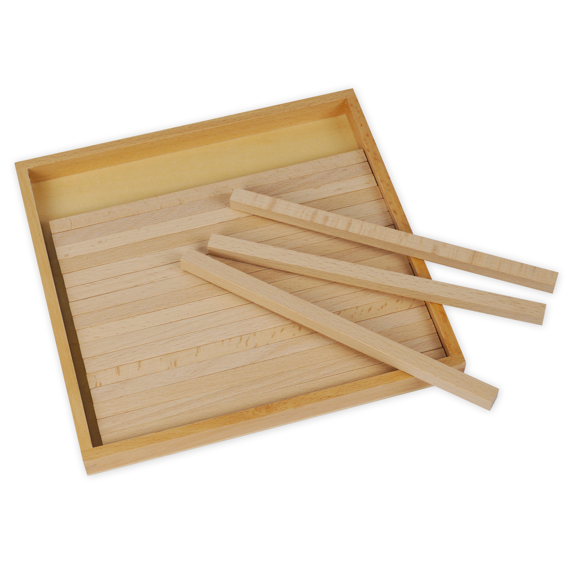 TimeTEX Kasten mit Prismen zur Braunen Treppe "Montessori Premium"