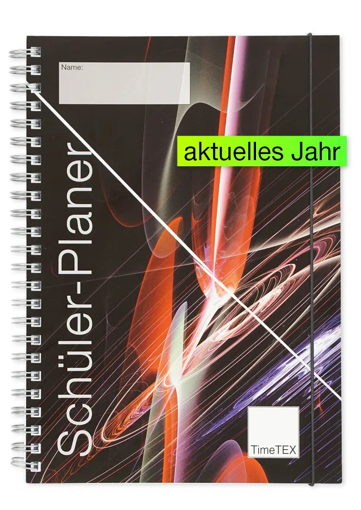 TimeTEX Schüler-Planer Sekundarstufe A5, Standard 2024/2025