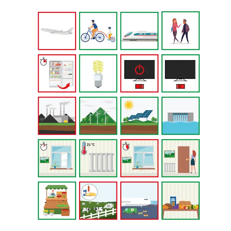 Klimawandel, magnetisch, 34-tlg.