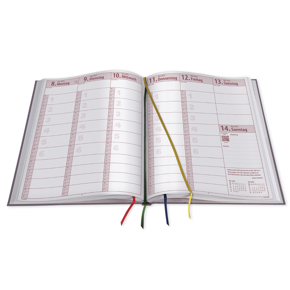TimeTEX Kompakt-Lehrerkalender A5-Plus 2026/2027