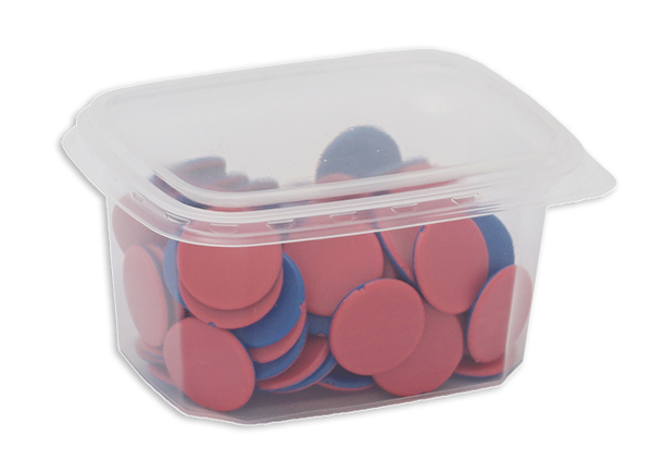 Hagemann Set Material-Boxen aus Kunststoff, 10 Stück, 86x112x56 mm