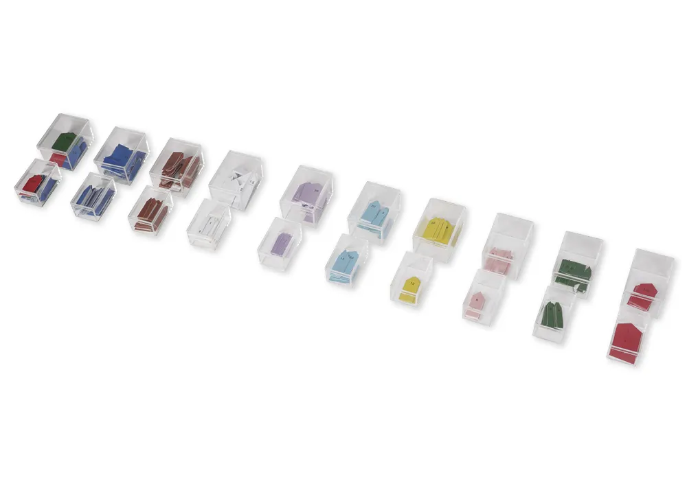 TimeTEX pijlen voor het kralenmateriaal "Montessori Premium"