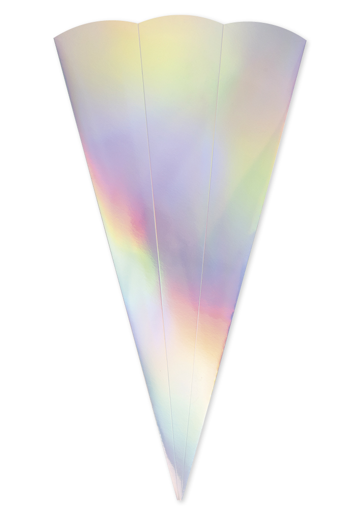 Schultüte "Metallic-irisierend", 68 cm hoch, 5 Stück Schultüte "Metallic-irisierend", 68 cm hoch, 5 Stück