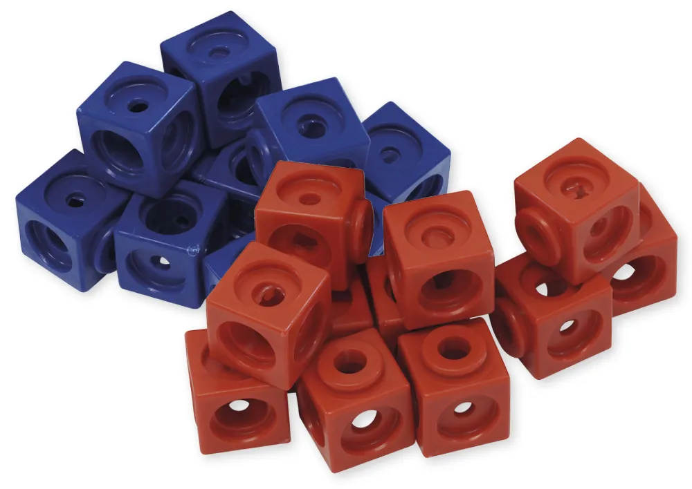 DICK-System Byggklossar set, 1,7 cm, 100 st i påse, i 2 färger