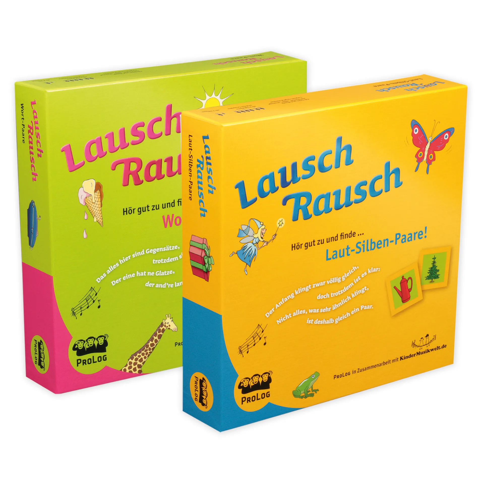 LauschRausch-Gesamtpaket: Wort-Paare & Laut-Silben-Paare, 194-tlg.