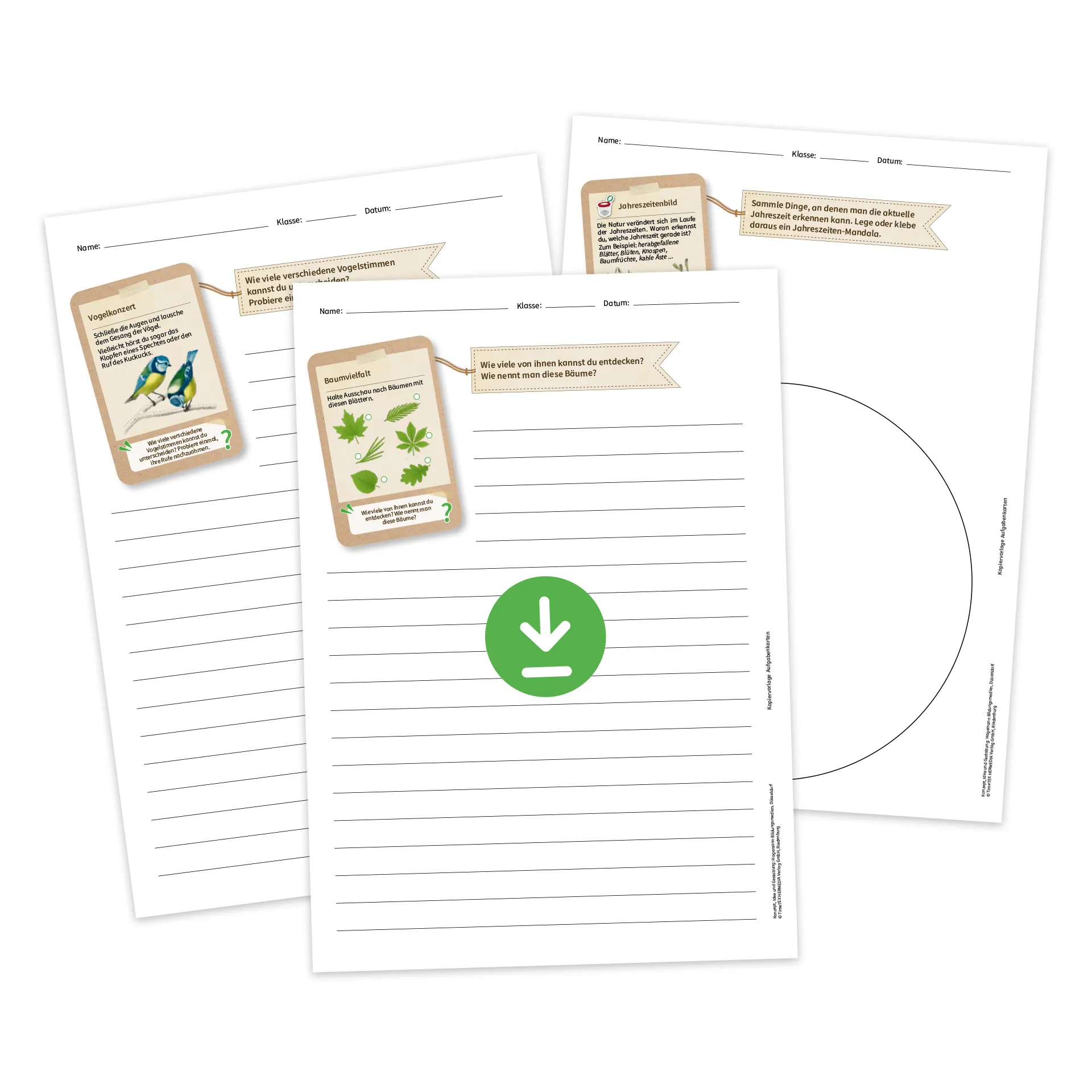 Forscher-Rucksack "Natur", Klassensatz, 38-tlg.