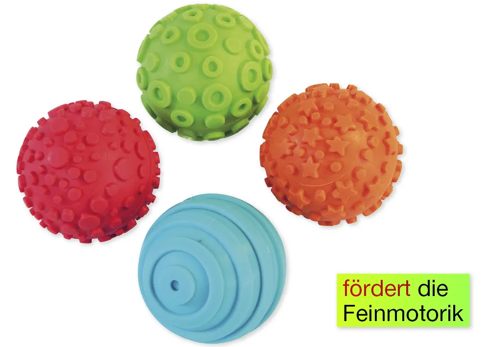 Struktur-Kugeln, 4-tlg.