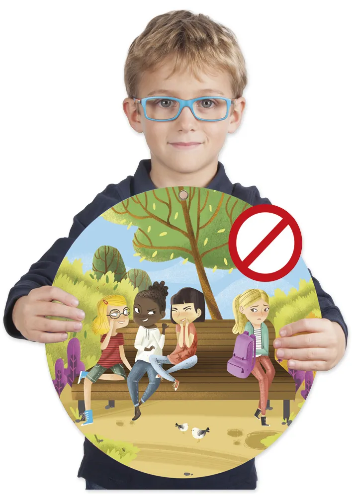 Poster-Set „Mobbing – nein Danke!“ 6-tlg.
