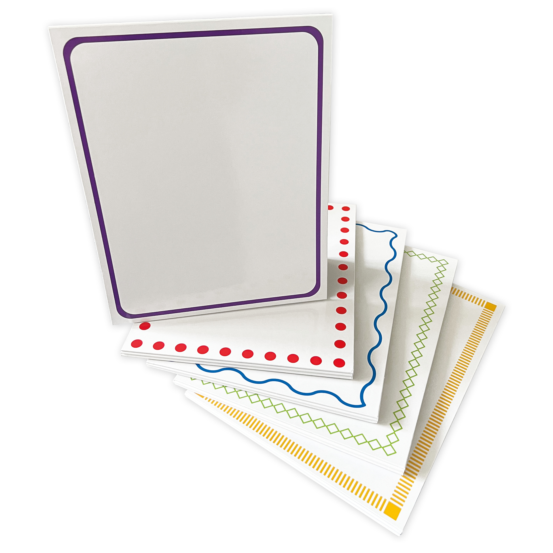 Flipcharts voor groepswerk, A4 formaat, 5-delige set