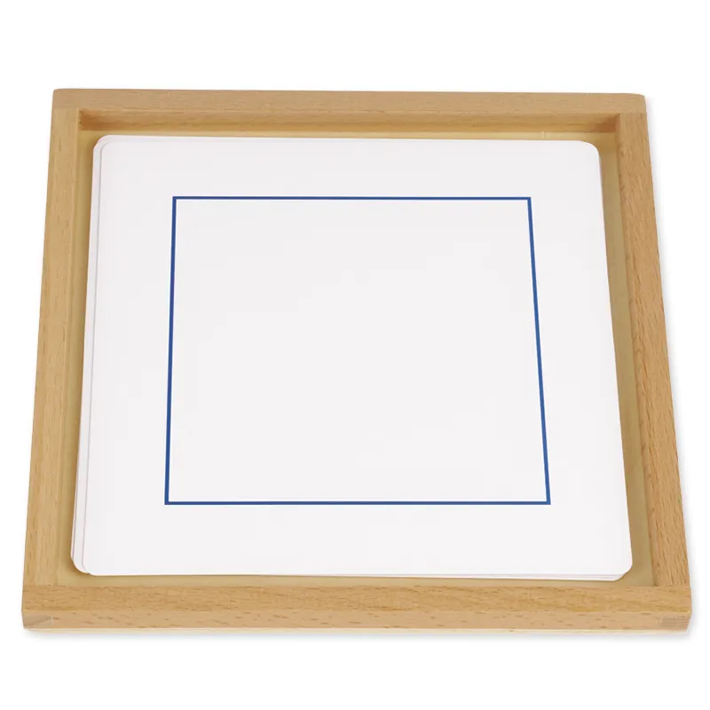 TimeTEX kaartenset voor het geometrisch raam, eerste aanbieding "Montessori Premium"