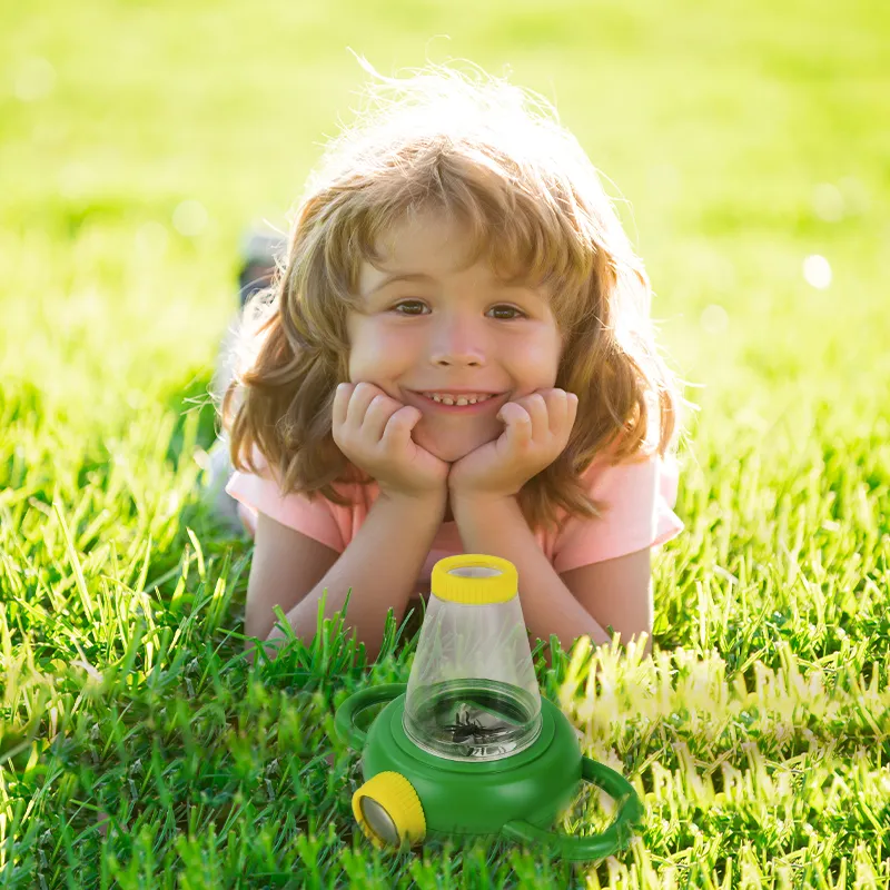 Becher-Lupe, zweiseitig