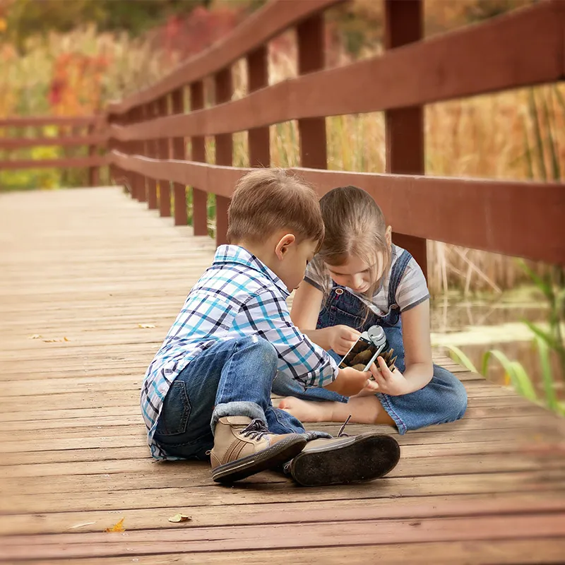Mikroskop do telefonu komórkowego, ø 3 cm