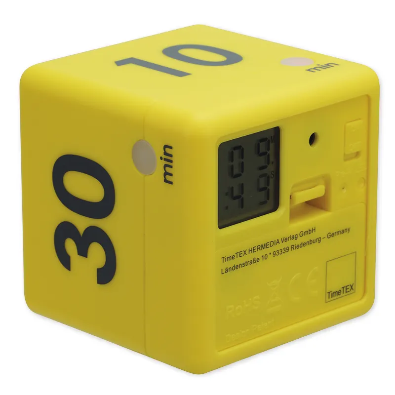 Varaktighetskub med 4 fasta tider (10, 15, 20 & 30 minuter)