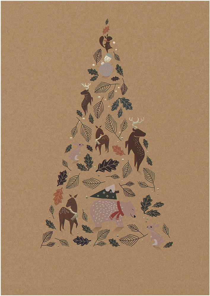 Kraftpapier-Block "Magic Christmas Paper" A4, 20 Blatt Kraftpapier-Block "Magic Christmas Paper" A4, 20 Blatt
