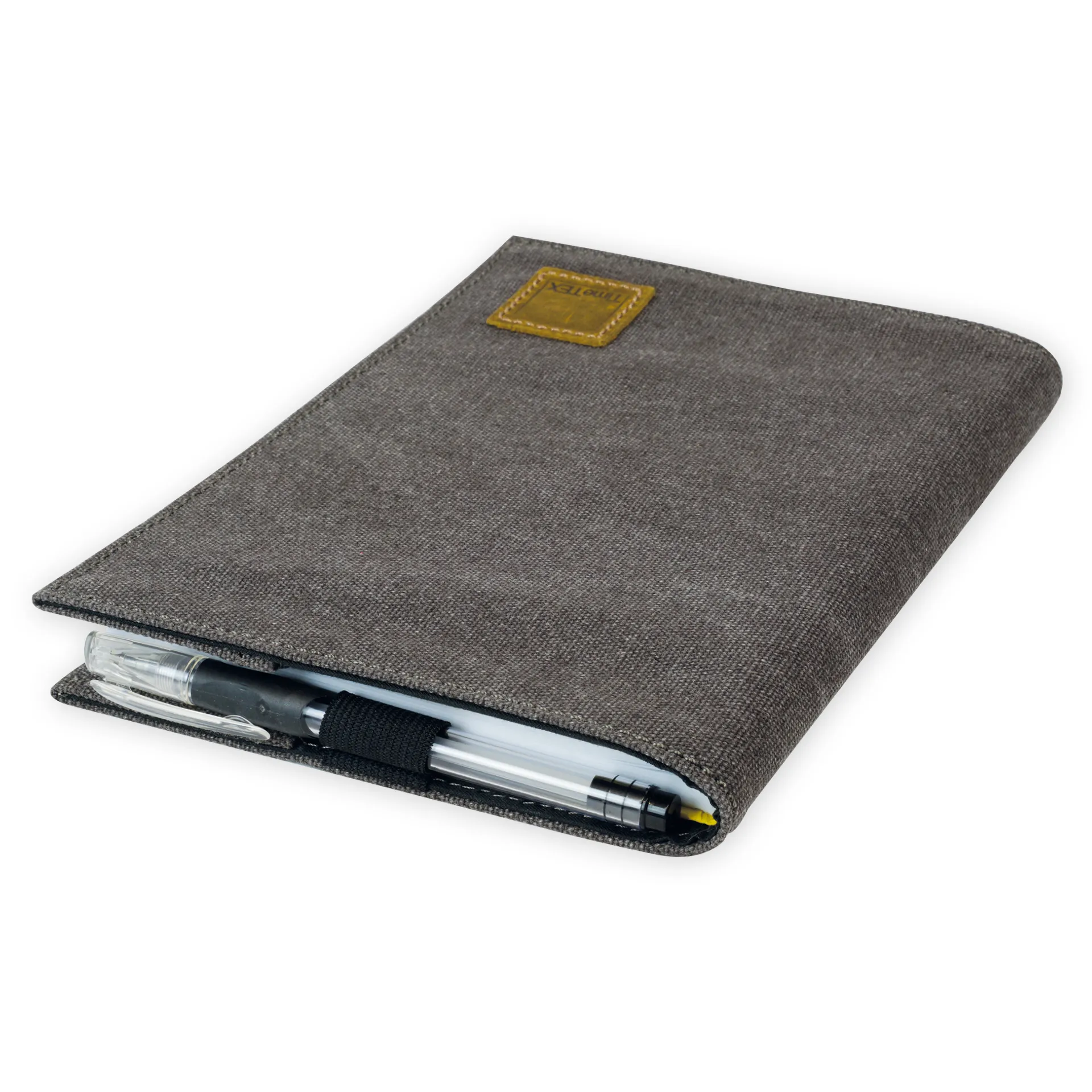 TimeTEX Agendaomslag A5-plus, canvas, met pennenlus