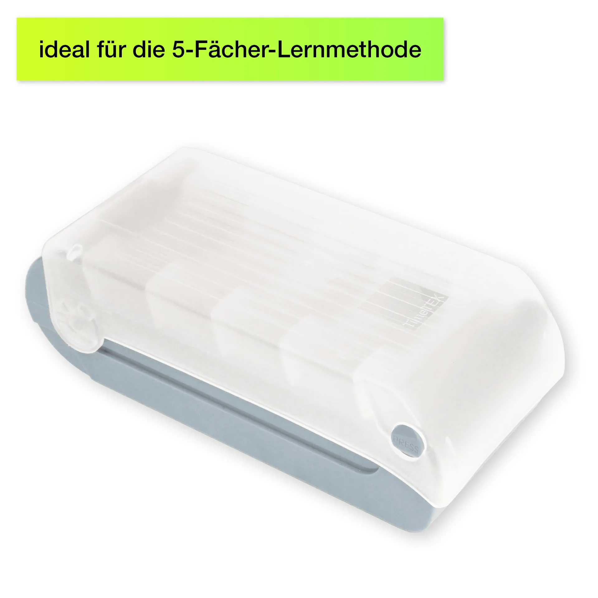 Karteikasten für A8 Kunststoff