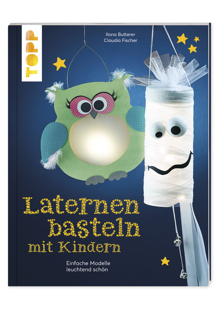 Buch "Laternen basteln mit Kindern", 48 Seiten